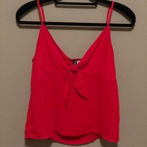 Red tie tank